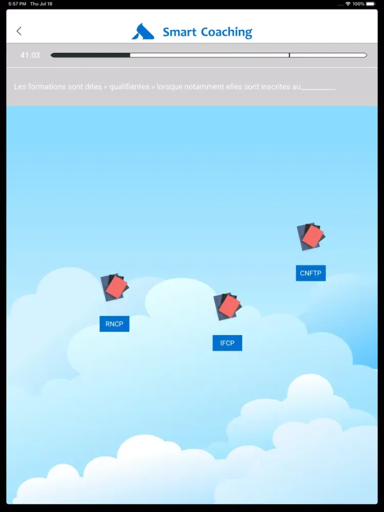 Smart Coaching for business iPad  Screenshots