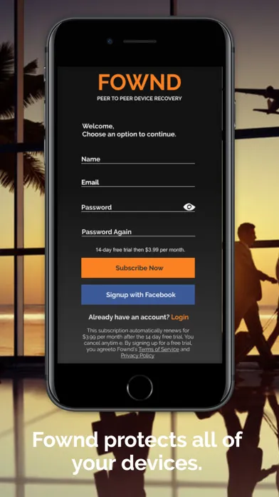 Fownd - Find my Phone, Tablet 스크린샷