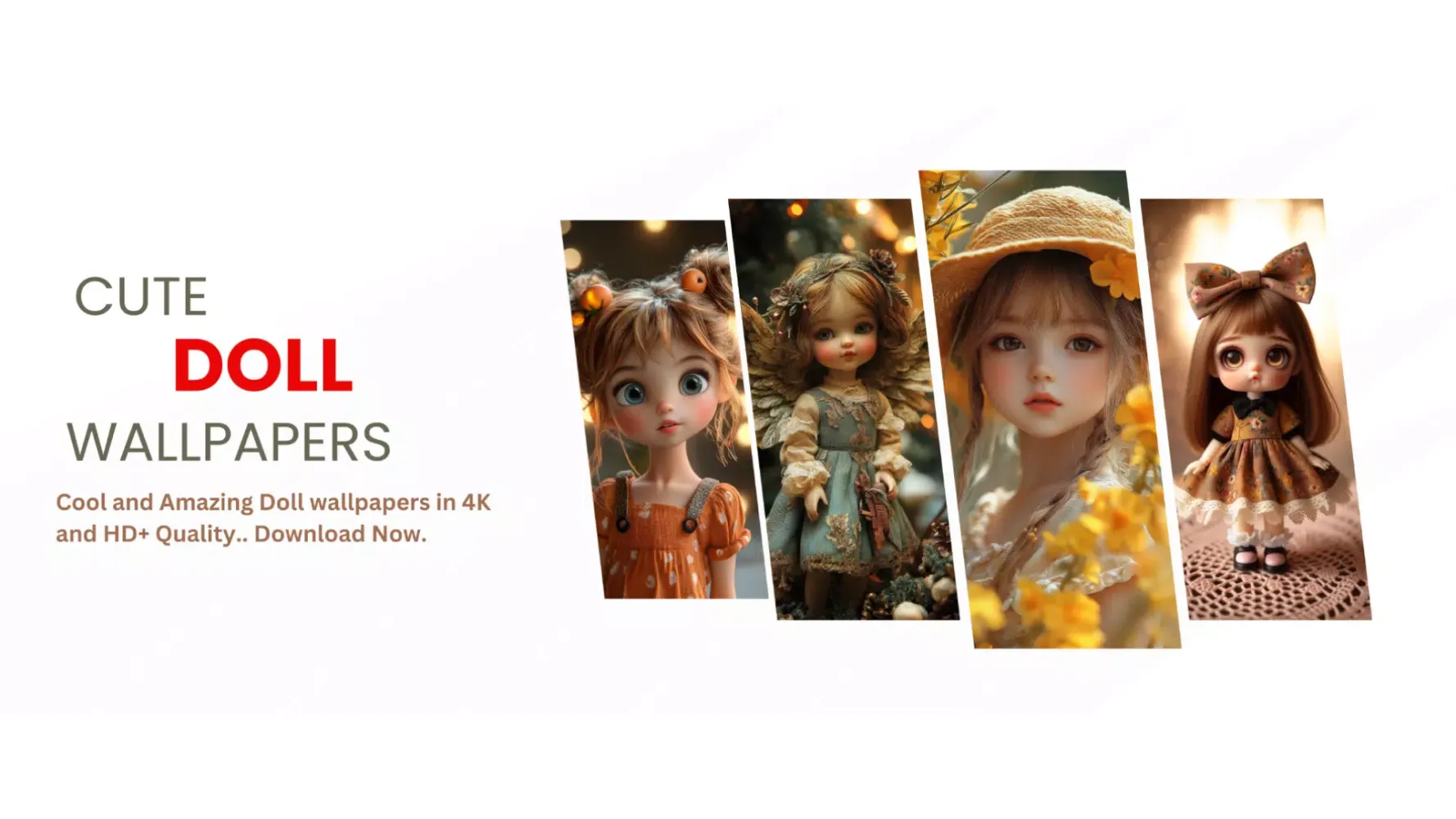 Cute Doll Wallpapers 4K - HD Screenshots