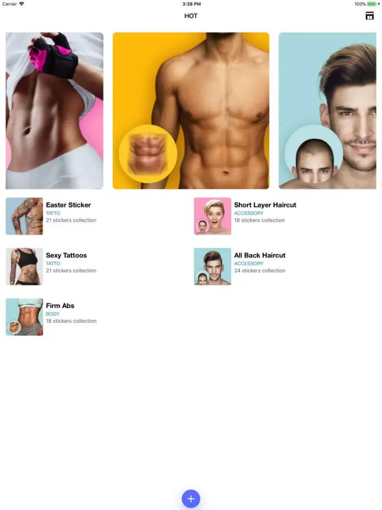 Capturas de pantalla de Beautable - Face & Body Editor iPad 