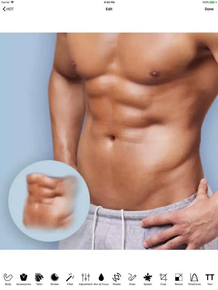 Capturas de pantalla de Beautable - Face & Body Editor iPad 