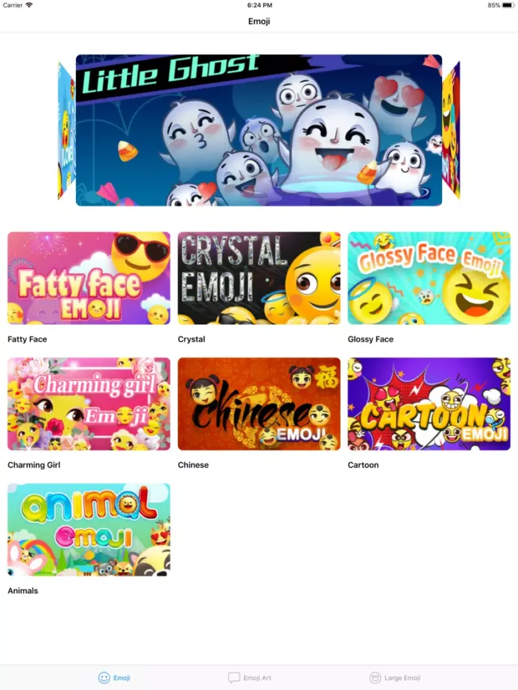 Fancy Emoji - Creative Emojis iPad  Screenshots
