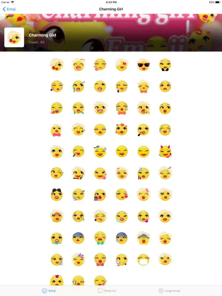 Fancy Emoji - Creative Emojis iPad  Screenshots