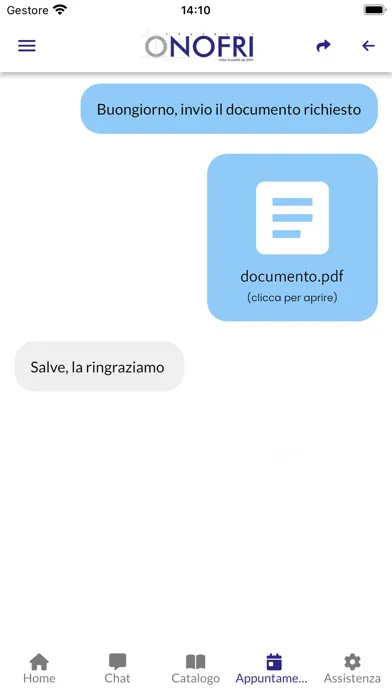 Capturas de pantalla de F.lli Onofri Infissi