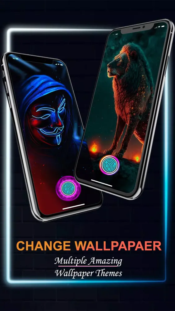 Ảnh chụp màn hình của Fingerprint Live Animation 4K