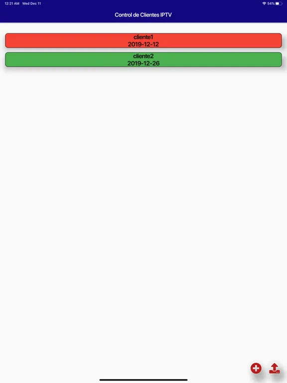 Capturas de pantalla de IPTV Control iPad 