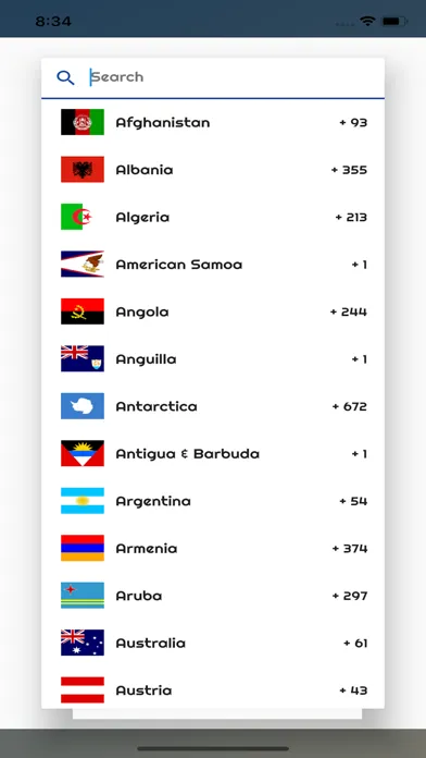 Screenshot di Mensaje Directo