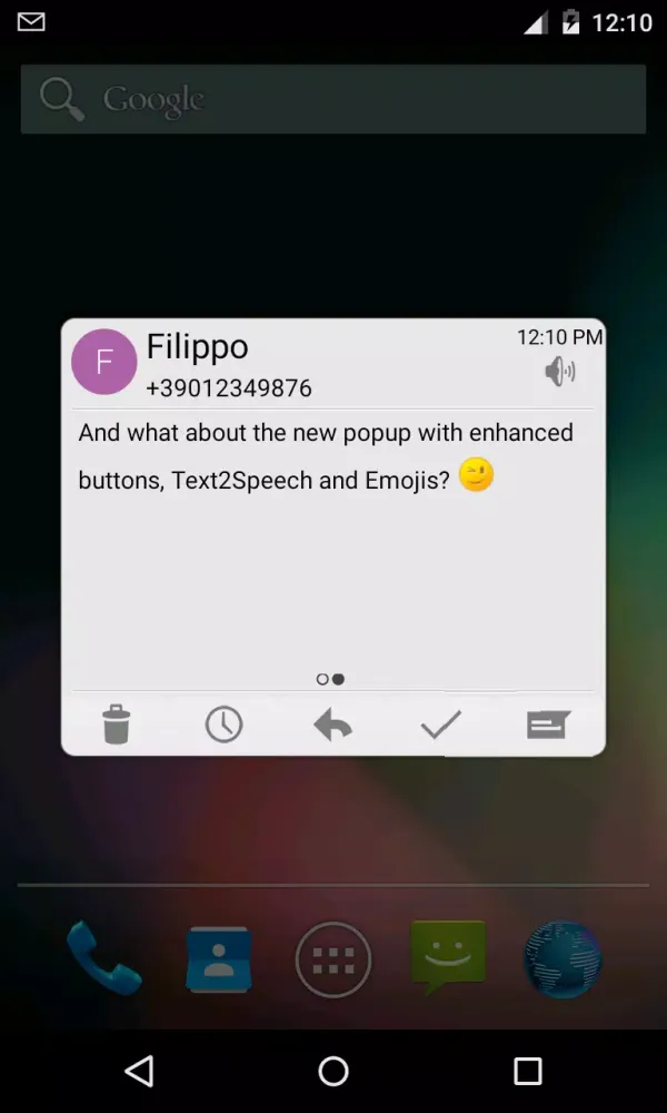 Screenshot di SmartSMS Free