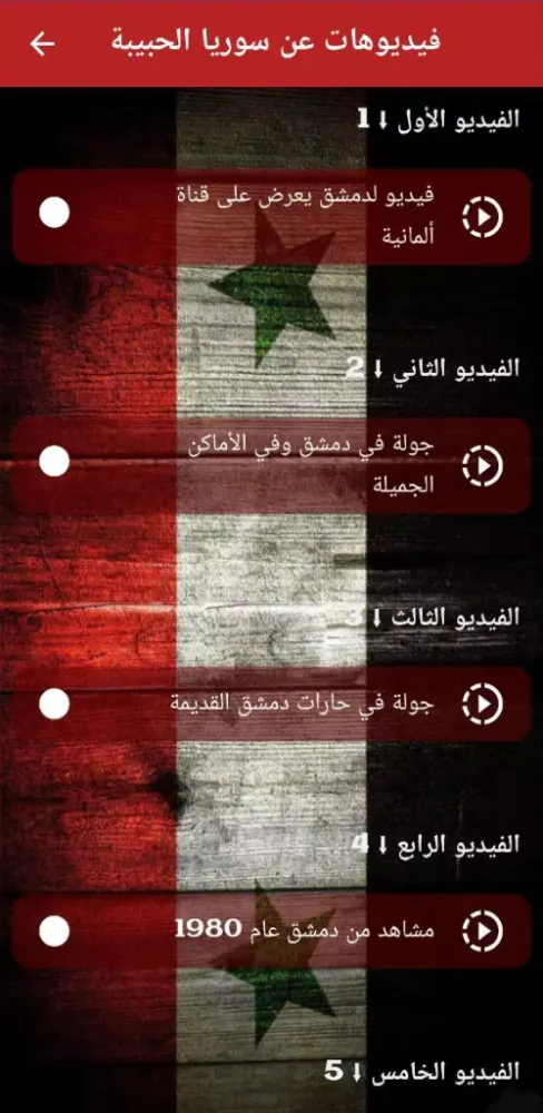 Screenshot di أغاني وطنية سورية mp3