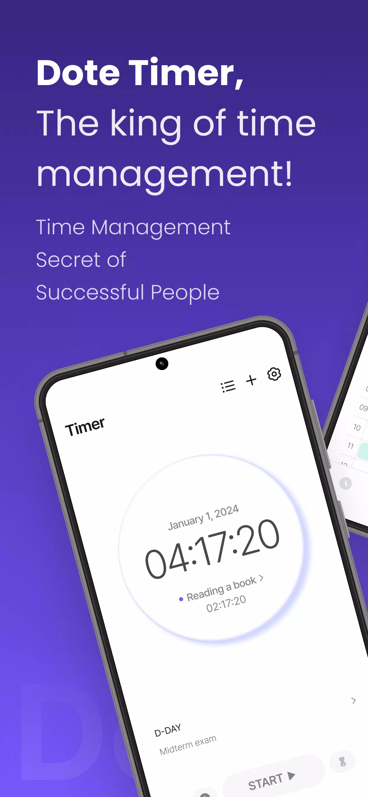 Dote Timer - time management Screenshots1