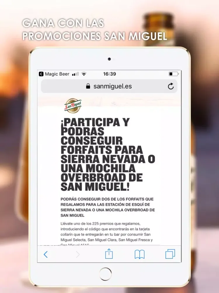 Screenshot di Magic Beer iPad 