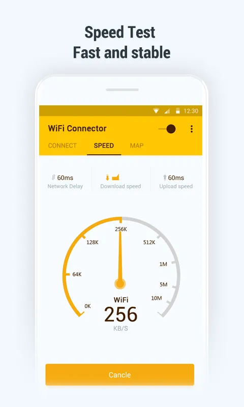 Tangkapan skrin WiFi Connector