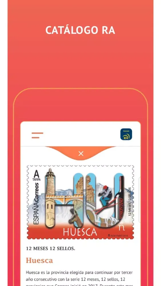 Screenshot di Sellos RA Correos