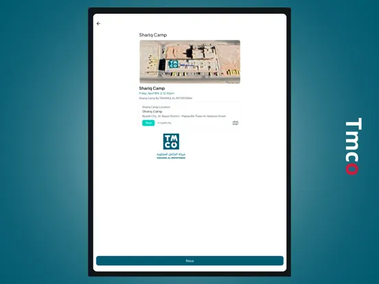 ภาพหน้าจอของ Tmco iPad 