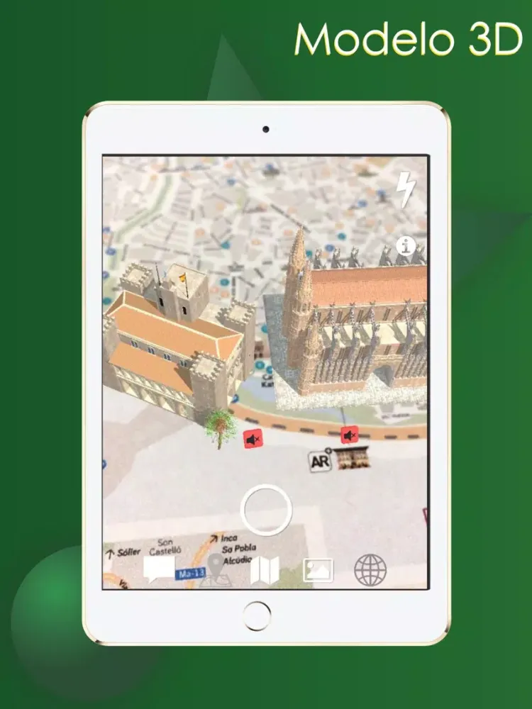 Capturas de pantalla de Europcar AR App iPad 