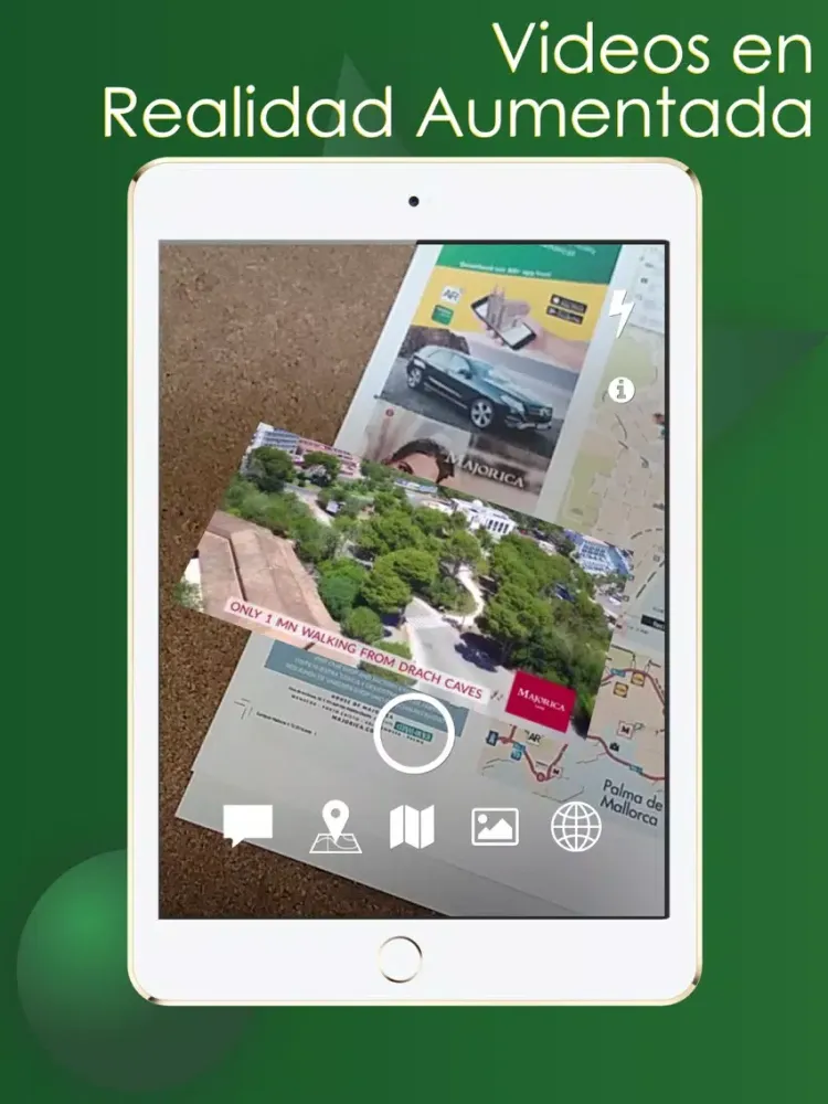 Capturas de pantalla de Europcar AR App iPad 