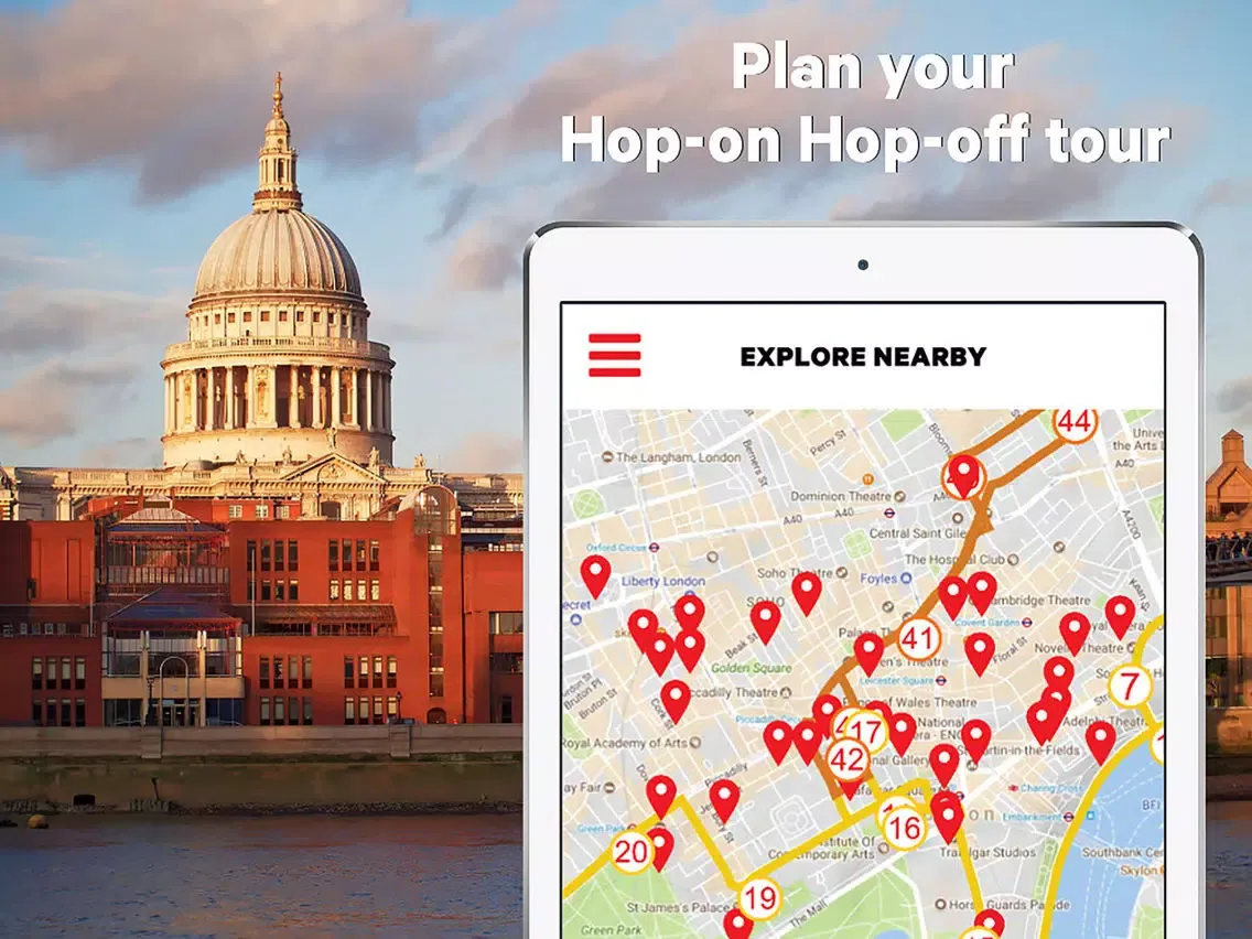 Extrapolitan Sightseeing Tours iPad  سکرین شاٹس