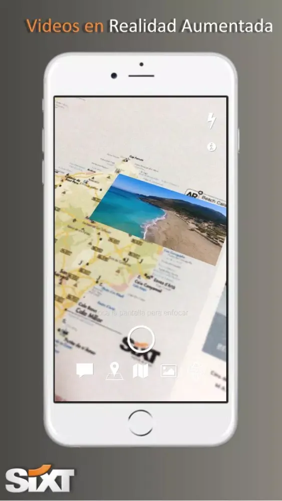 Sixt AR Ekran Görüntüleri