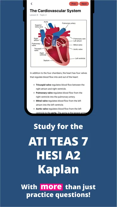 SE ATI TEAS & HESI Prep 2024 Screenshots