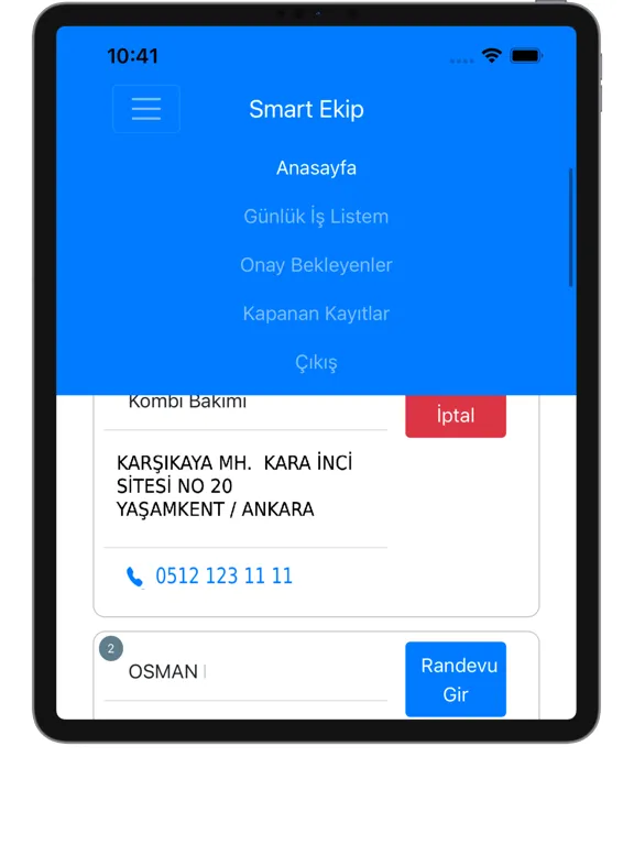 Zrzuty ekranu Smart Ekip iPad 