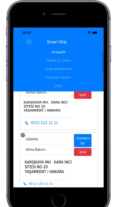 Zrzuty ekranu Smart Ekip