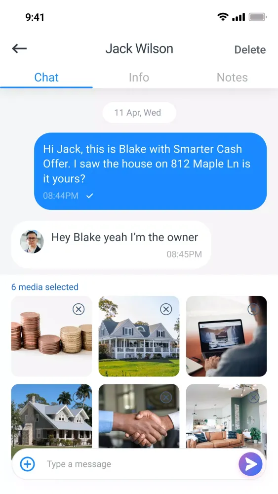 ภาพหน้าจอของ Smarter Contact