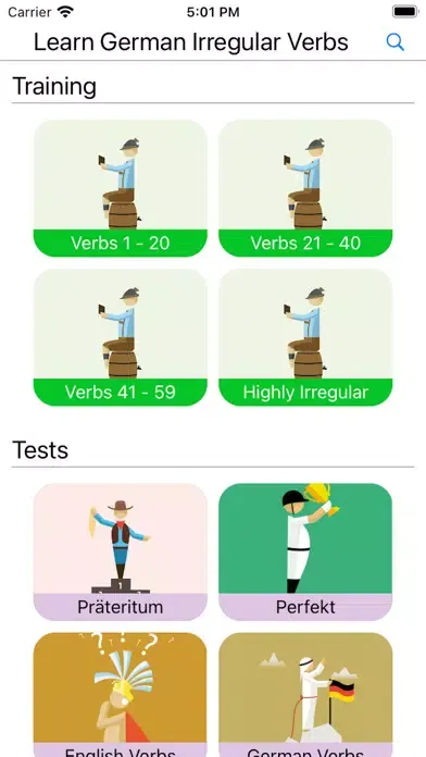 صور German Irregular Verbs Wizard