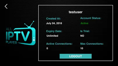 All IPTV Player سکرین شاٹس