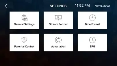 ภาพหน้าจอของ DTV Player