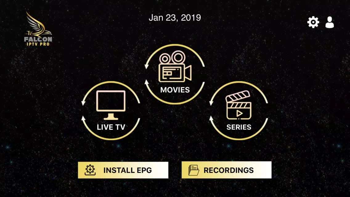صور Falcon IPTV PRO
