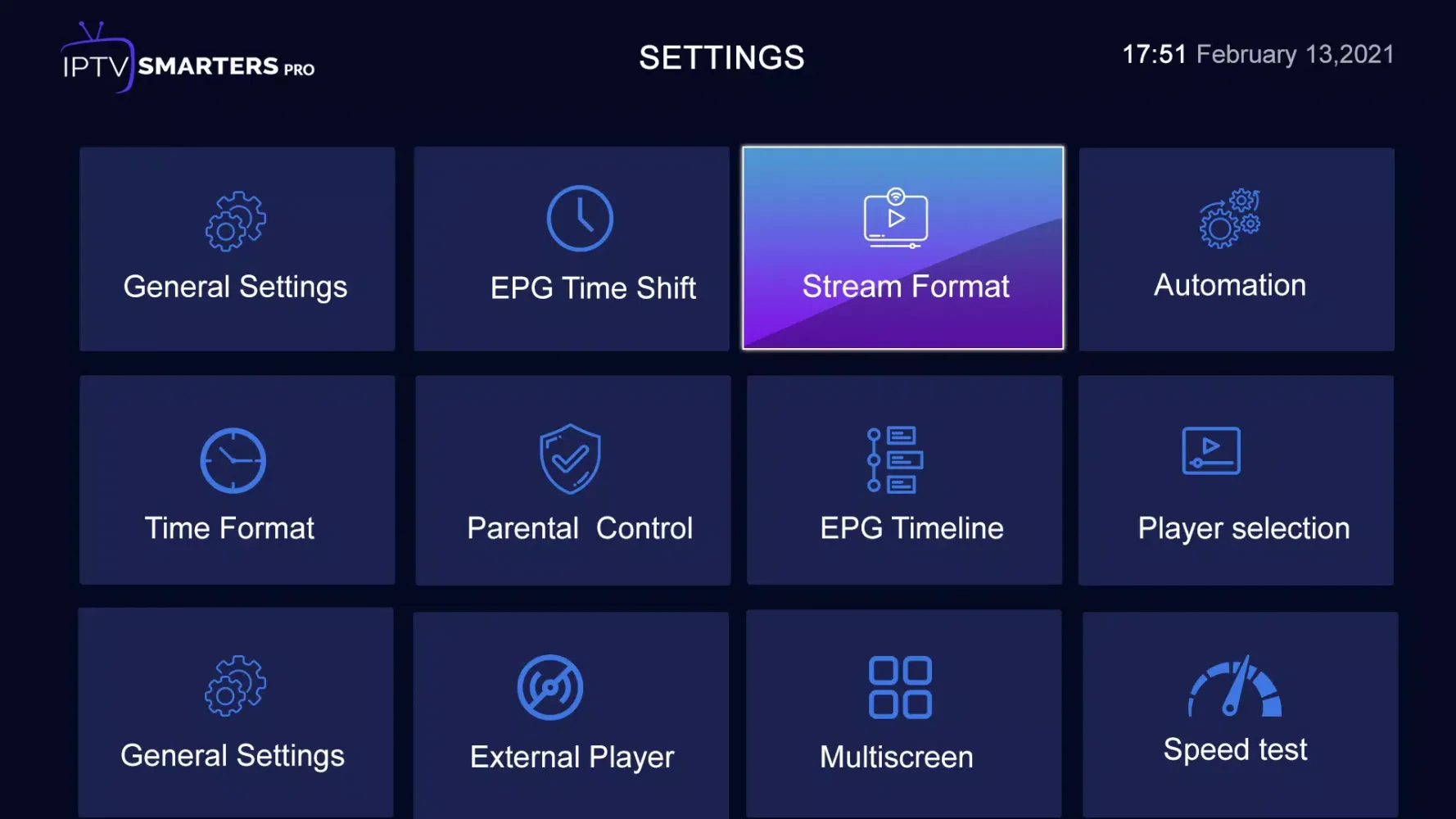 تصاویر IPTV Smarters PRO