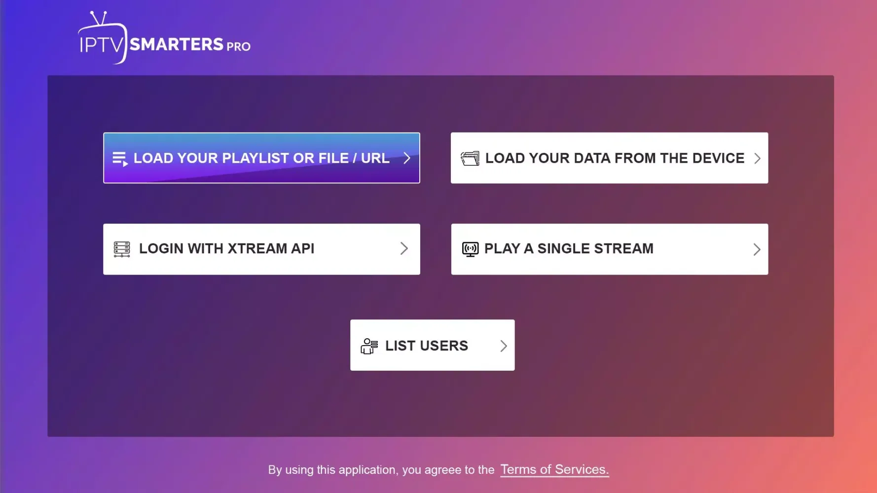 تصاویر IPTV Smarters PRO