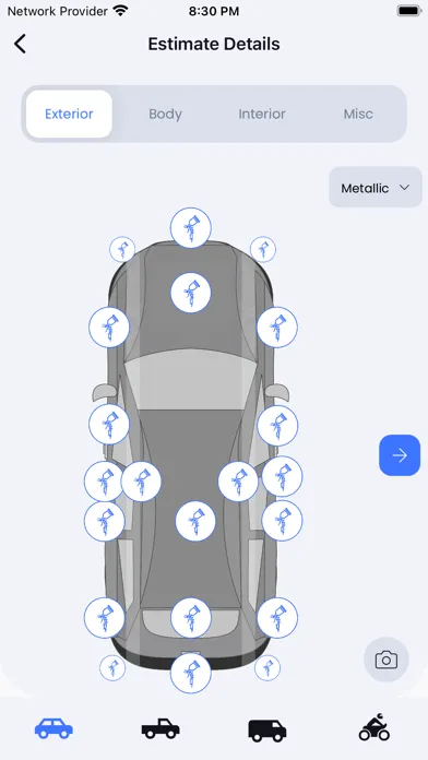 تصاویر SMART Estimator App