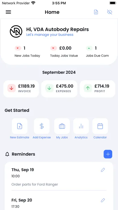 تصاویر SMART Estimator App