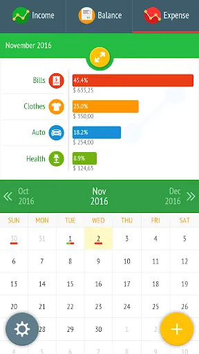 Expense Manager - Tracker應用截圖