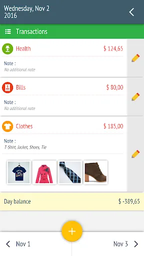 Expense Manager - Tracker應用截圖