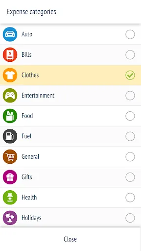 Expense Manager - Tracker應用截圖