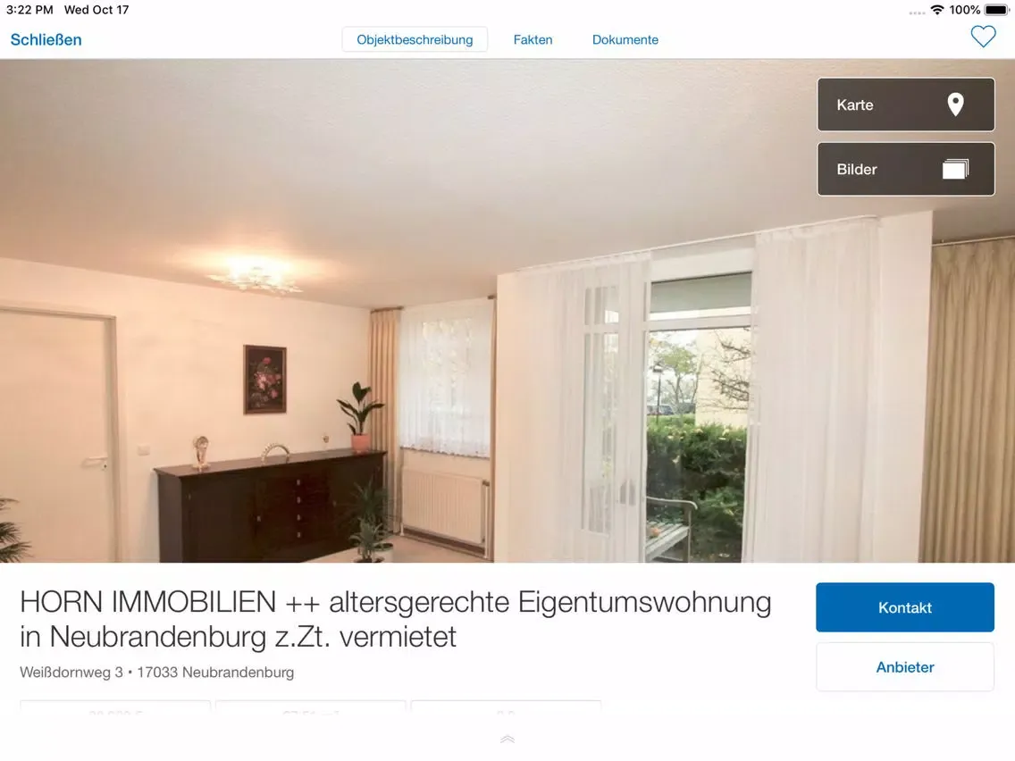 HORN IMMOBILIEN GmbH iPad  Screenshots