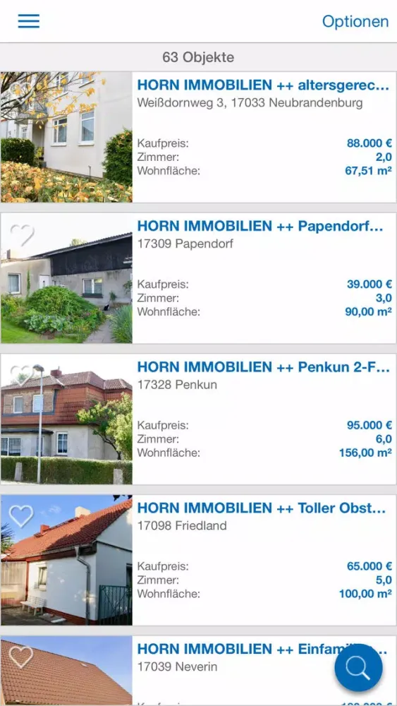 HORN IMMOBILIEN GmbH Screenshots