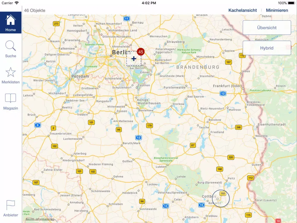 MPW Immobilien Berlin iPad 應用截圖