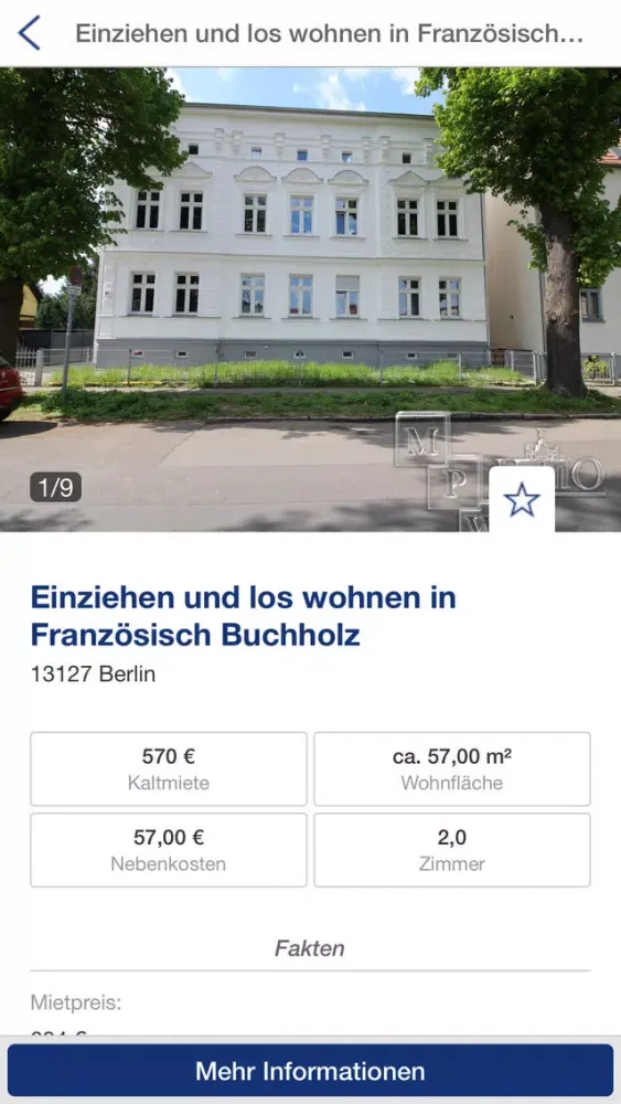 MPW Immobilien Berlin應用截圖