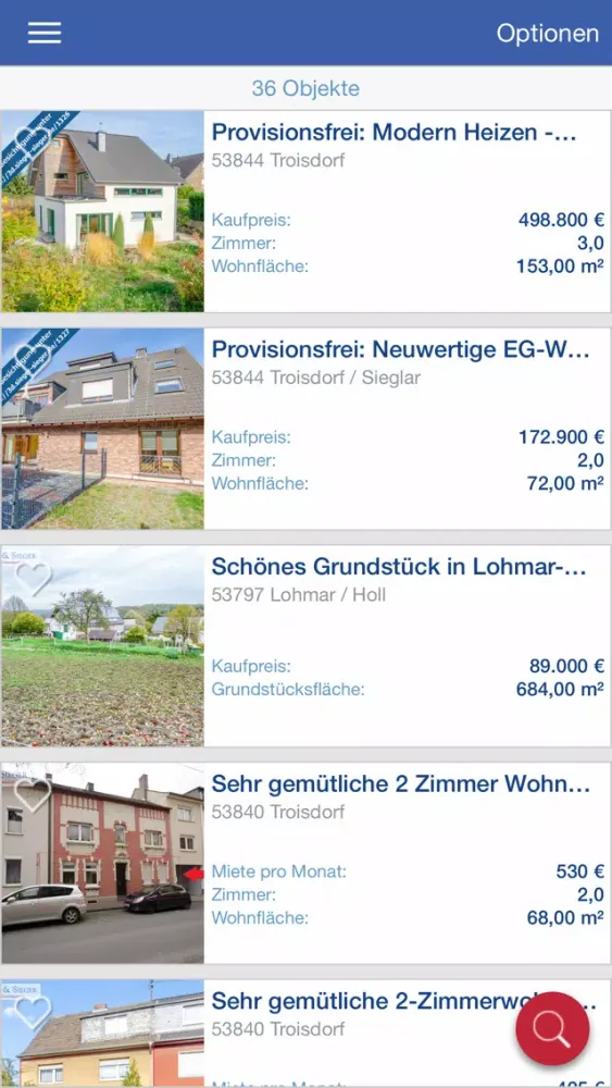 Sieger & Sieger Immobilien سکرین شاٹس