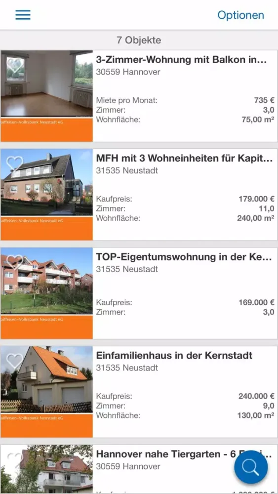 RVB Neustadt Immobilien Screenshots