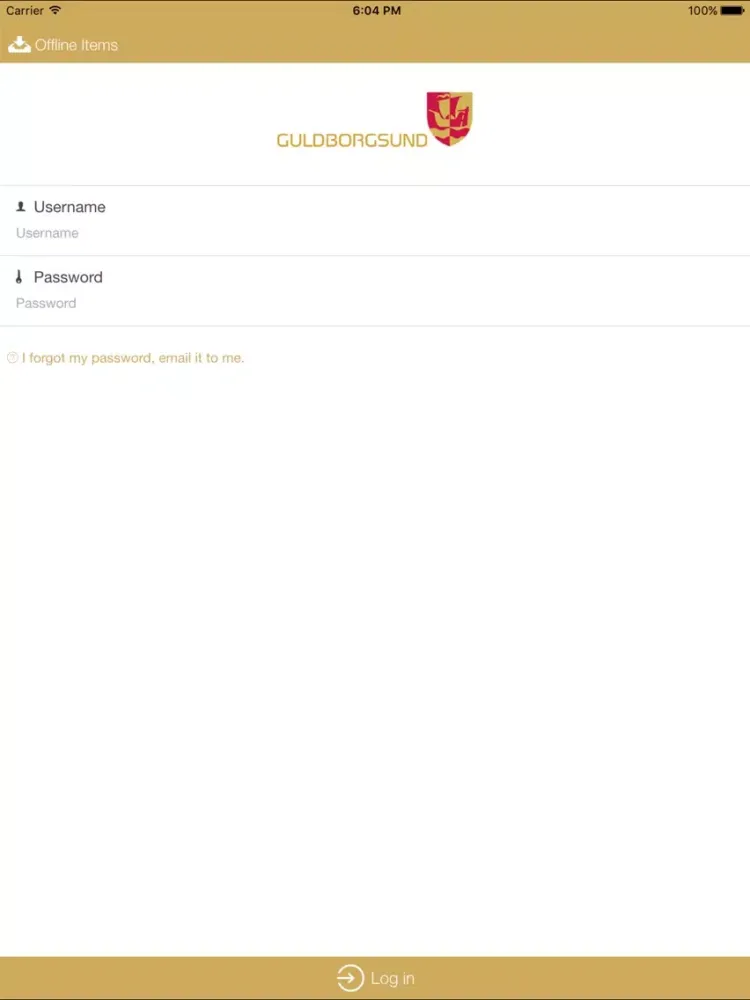 ภาพหน้าจอของ Guldborgsund-SMARTFiles iPad 