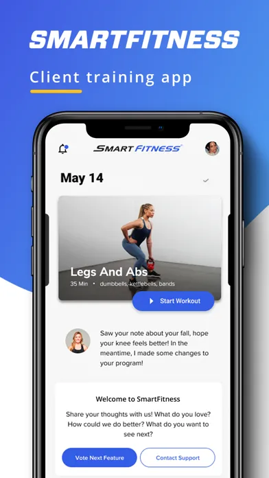 Capturas de pantalla de SmartFitness TRAIN