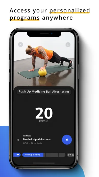 Capturas de pantalla de SmartFitness TRAIN