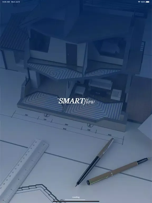 Captures d'écran de mySmartflow iPad 