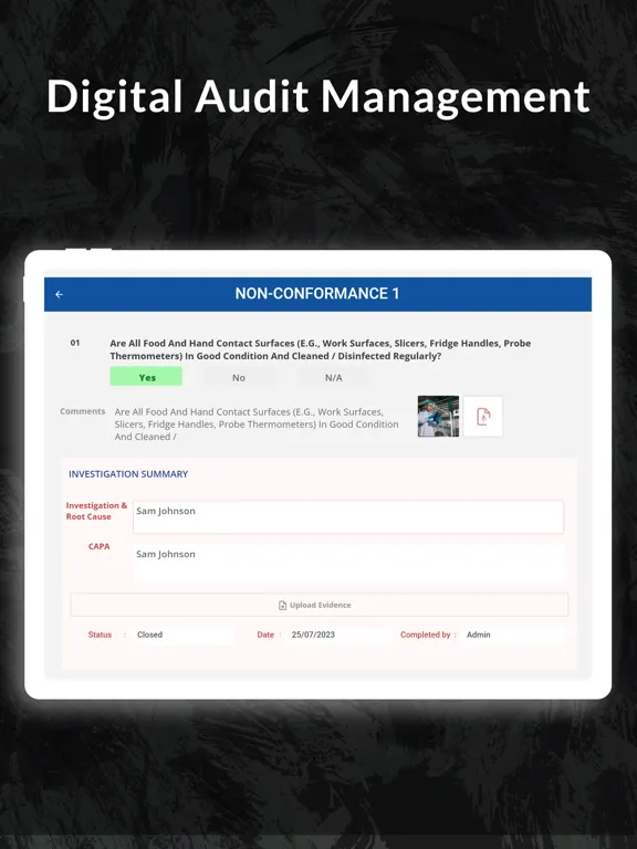 Smart Audit iPad  سکرین شاٹس