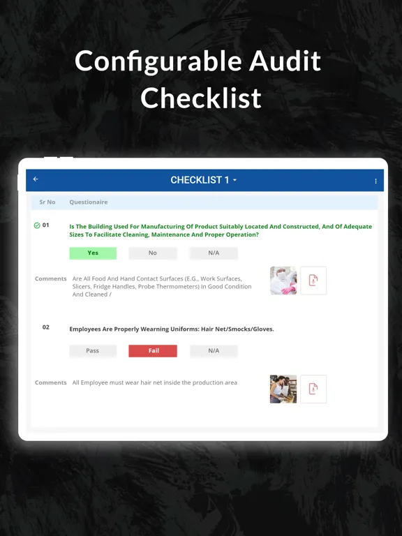 Smart Audit iPad  سکرین شاٹس