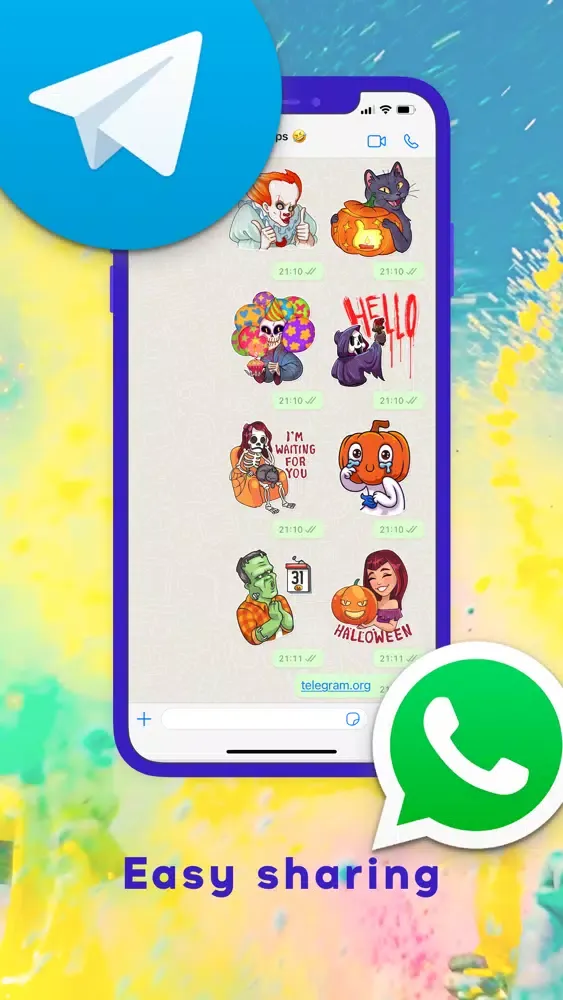 Stickers for WhatsApp & TG Screenshots